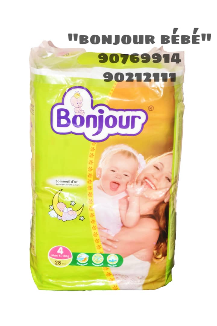 Couches Bebe simple bonjour 9kg – 18kg