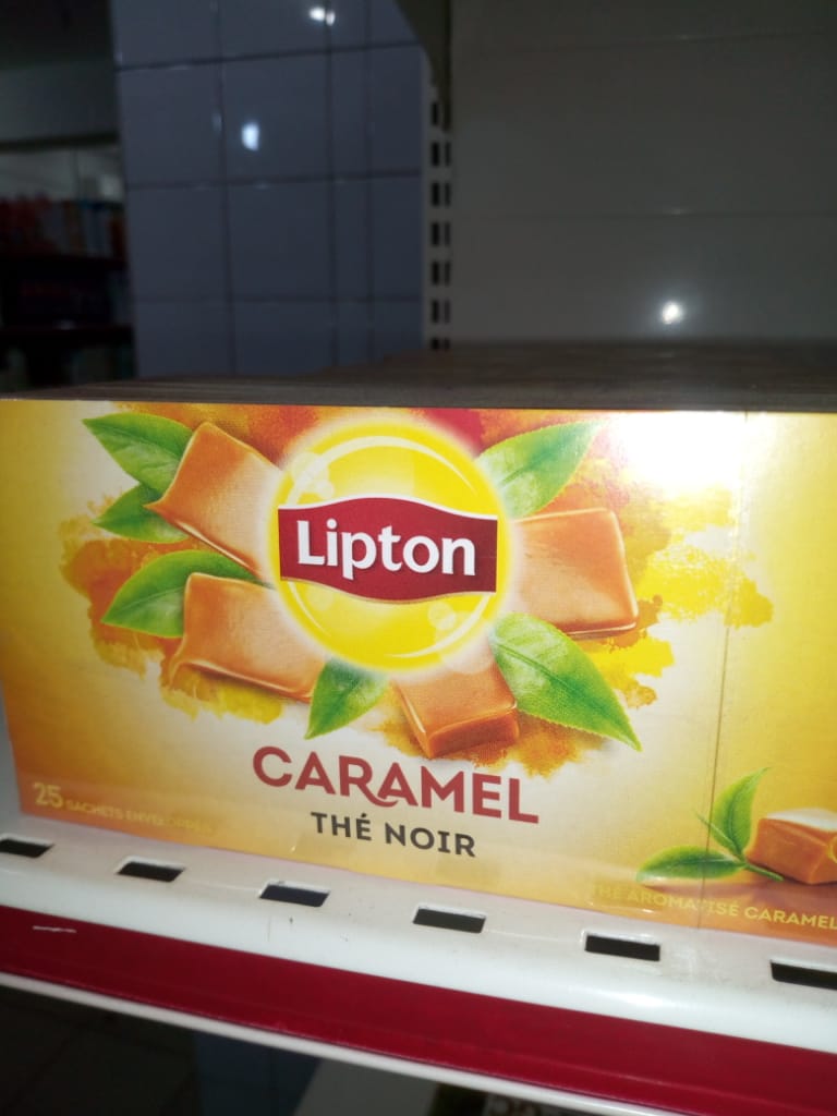 Lipton caramel Thé noir