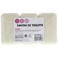 Savon de toilette tous les jours