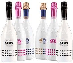 CHAMPAGNE 9.5 COULD WINE RED PINK