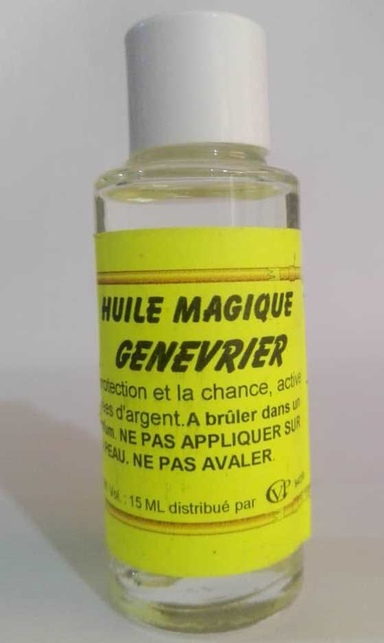 Huile magique de genévrier