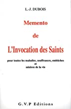Livre Memento de l'invocation des saints