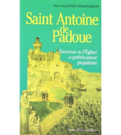 Livre Saint Antoine de Padou