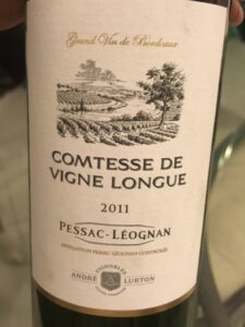 chateau comtesse de vigne longue