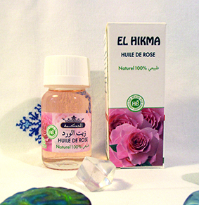 Huile de rose bio