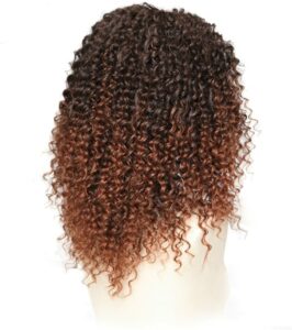 perruque synthetique long bouclé 2 tons lace fronta 2