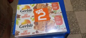 Biscuits aux chocolat Gerblé