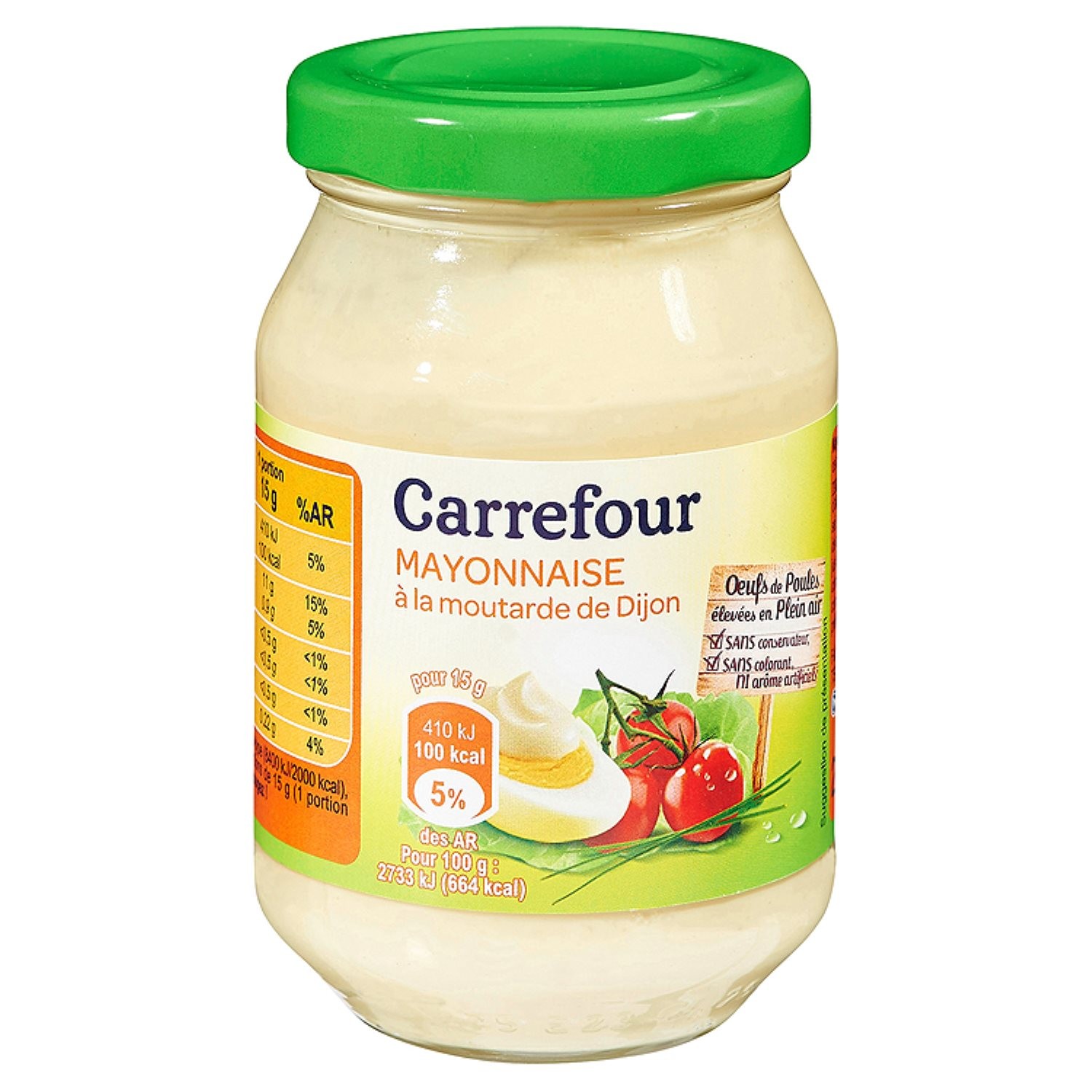 Carrefour mayonnaise à la moutarde