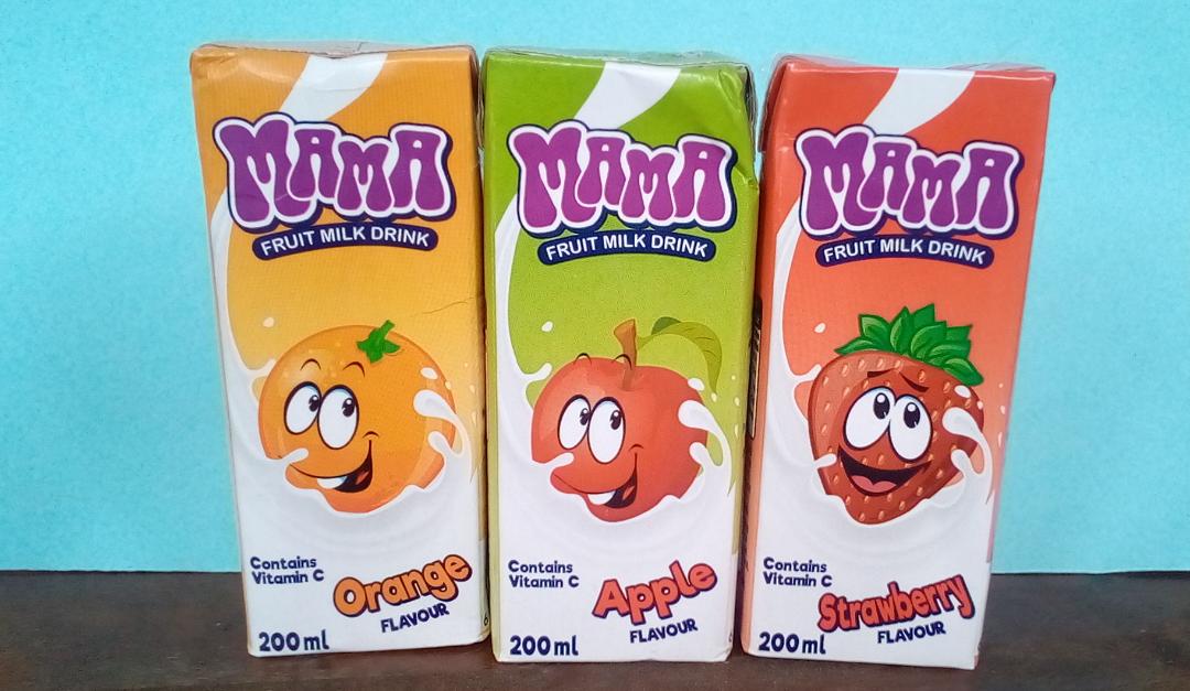 Jus ""MAMA"" du lait aux fruits