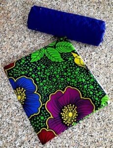 Tissu et pagne 2 tons