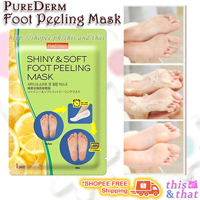 FOOT PEALING MASK