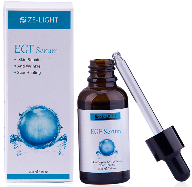 ZE-LIGHT  SÉRUM ANTI HYALURONIC AVEC MOLÉCULES D'OR (NOIR)