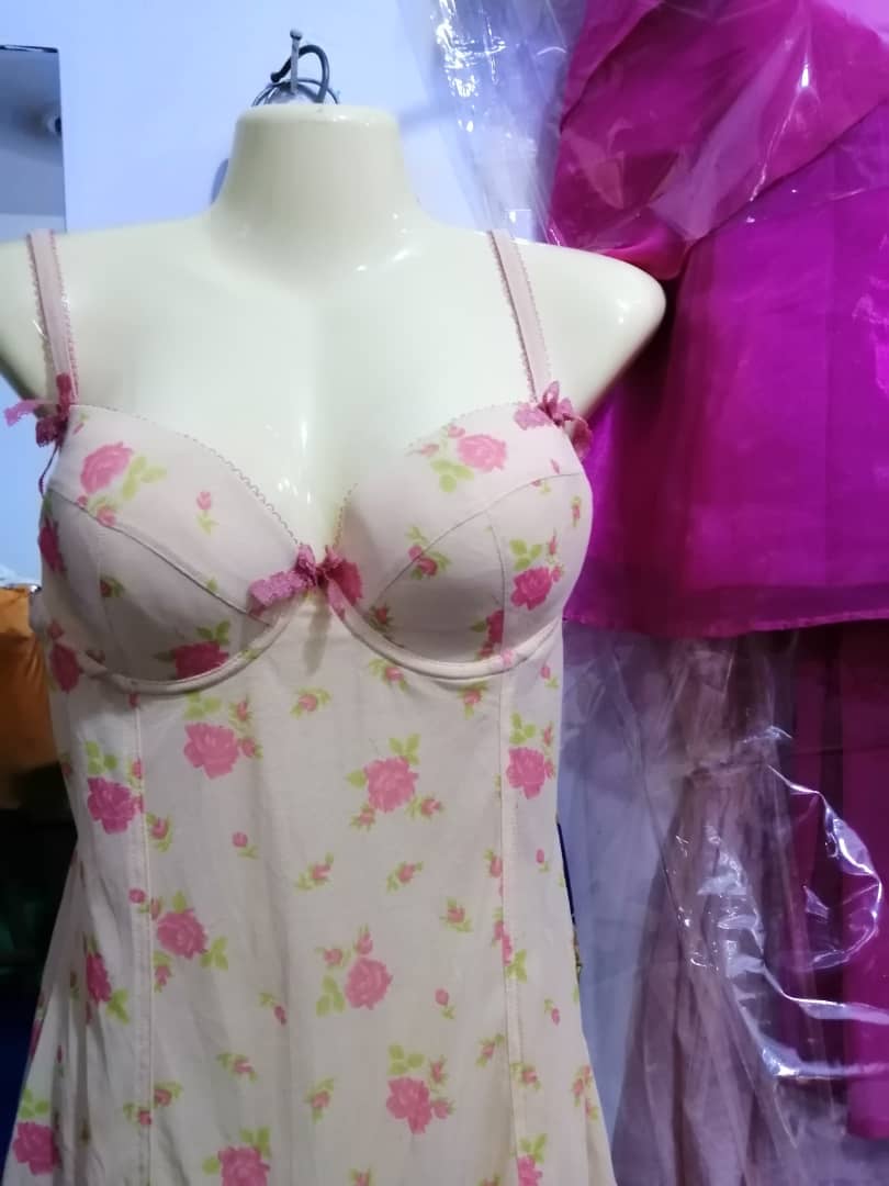 Robe de nuit fleurie