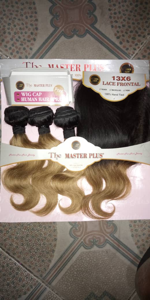 Tissage 2 tons avec lace frontale