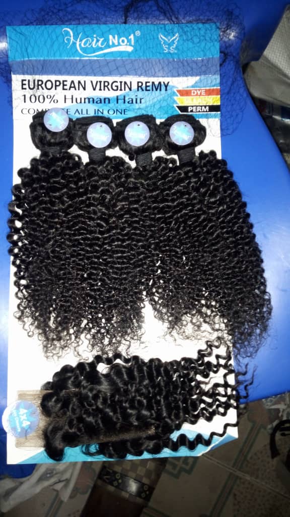 Tissage ondulé naturel Hair n°1