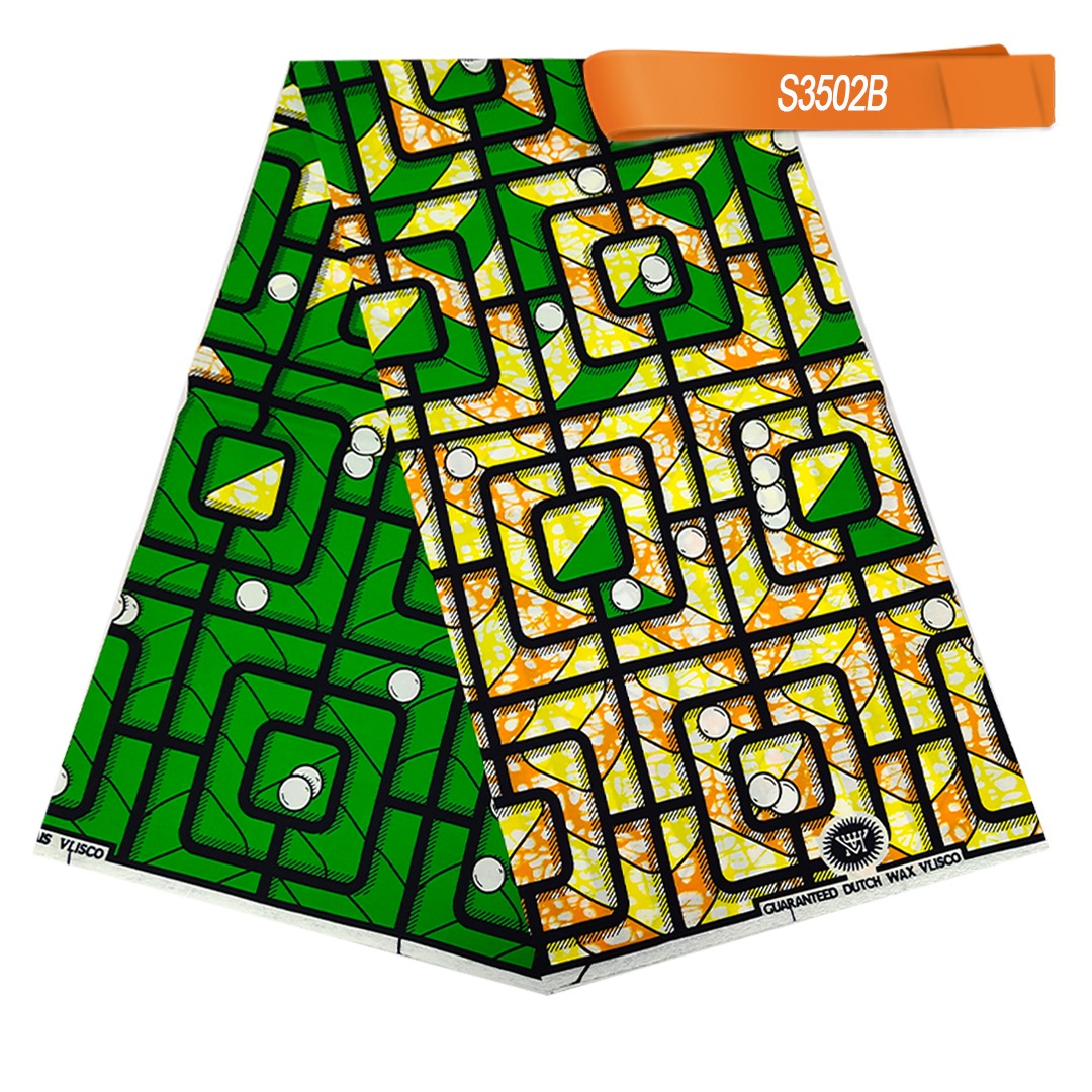 Pagne Wax Vlisco S3502B