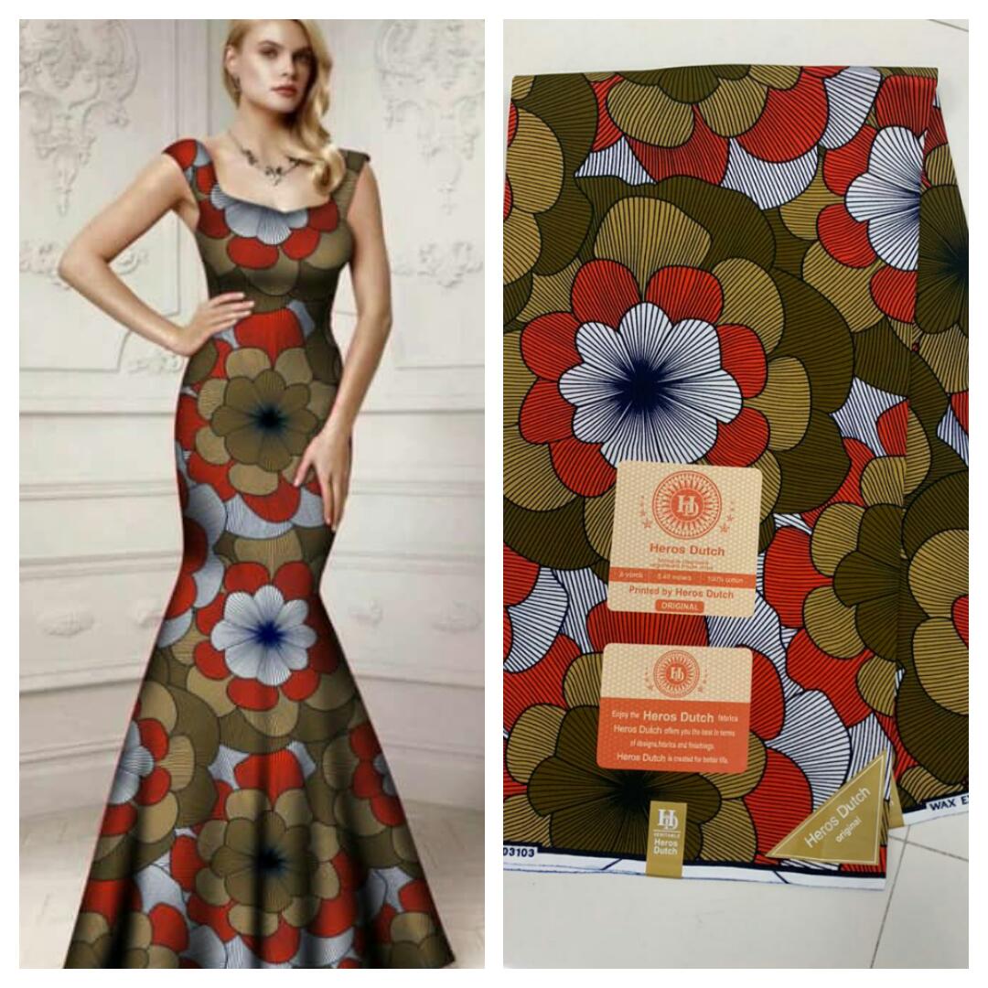 Pagne Heros Dutch Wax