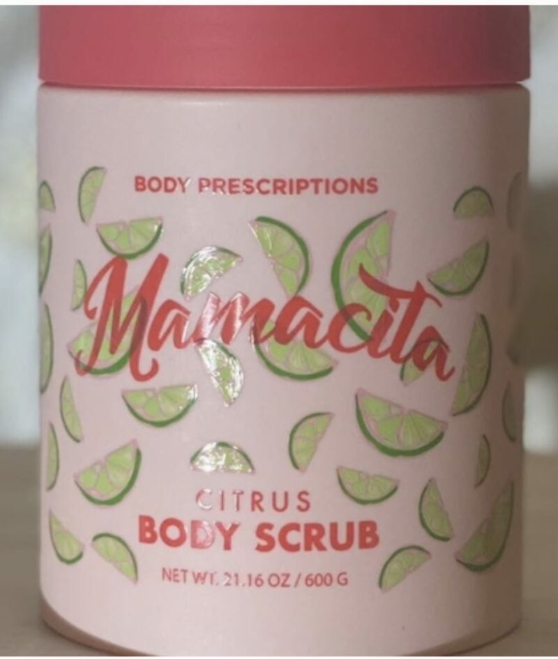 Body Precriptions MAMACITA, citrus body scrub, 21.16 Oz/600G.