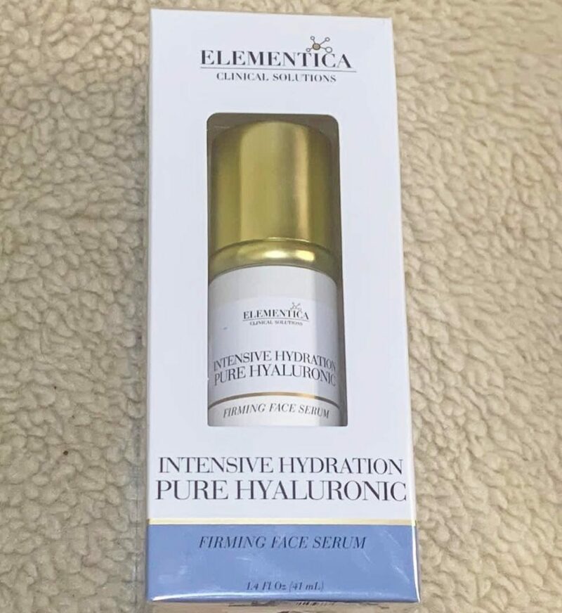 Elementica clinical solutions intensive hydration pure hyaluronic1.4 oz, 41ml, sérum visage raffermissant