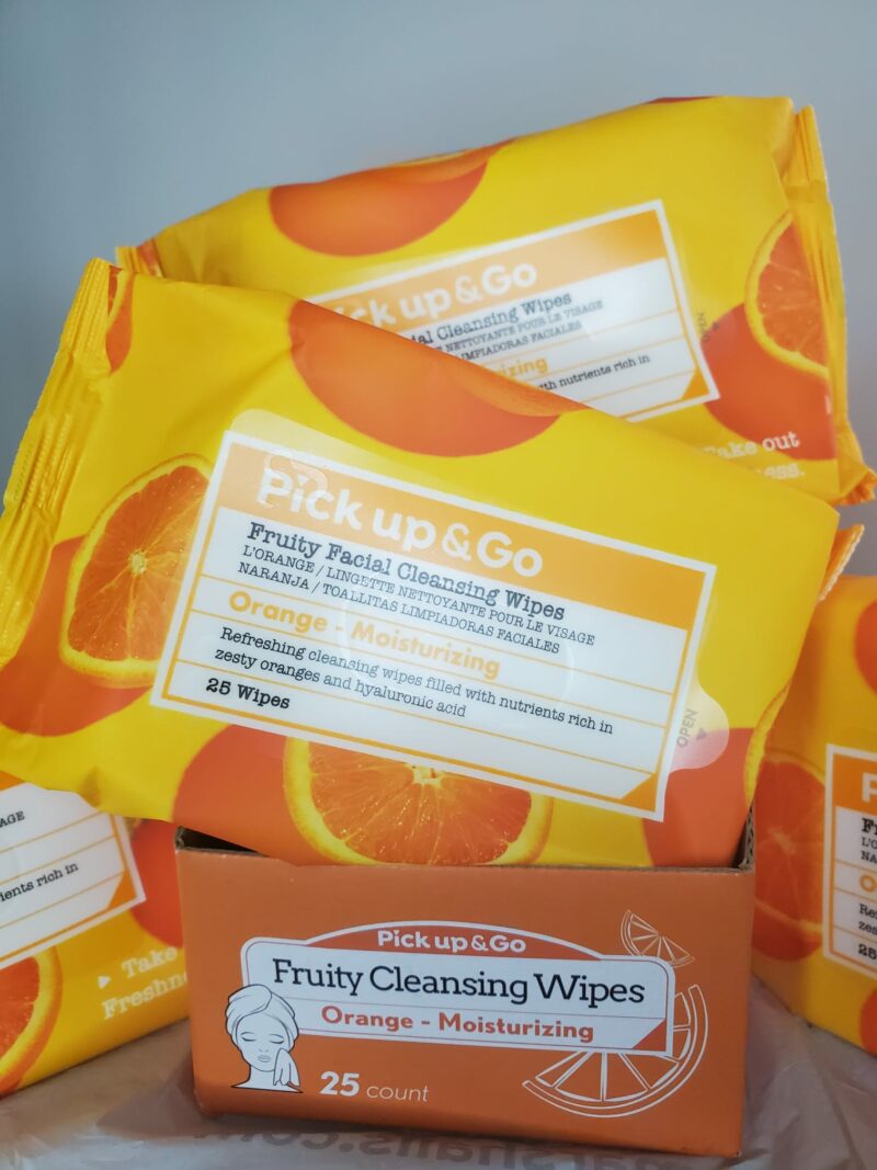 Fruity Facial Cleansing Wipes, 25 lingettes