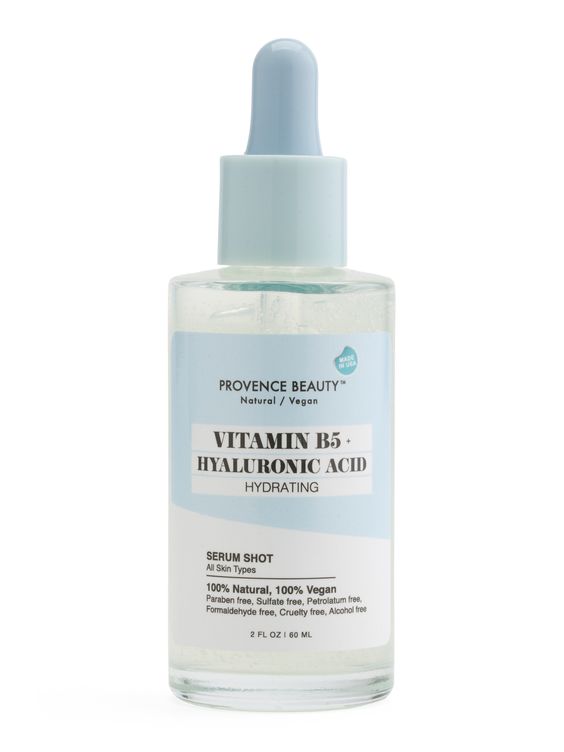 Vitamin B5 Hyaluronic Acid Hydrating Serum Shot, 2 oz