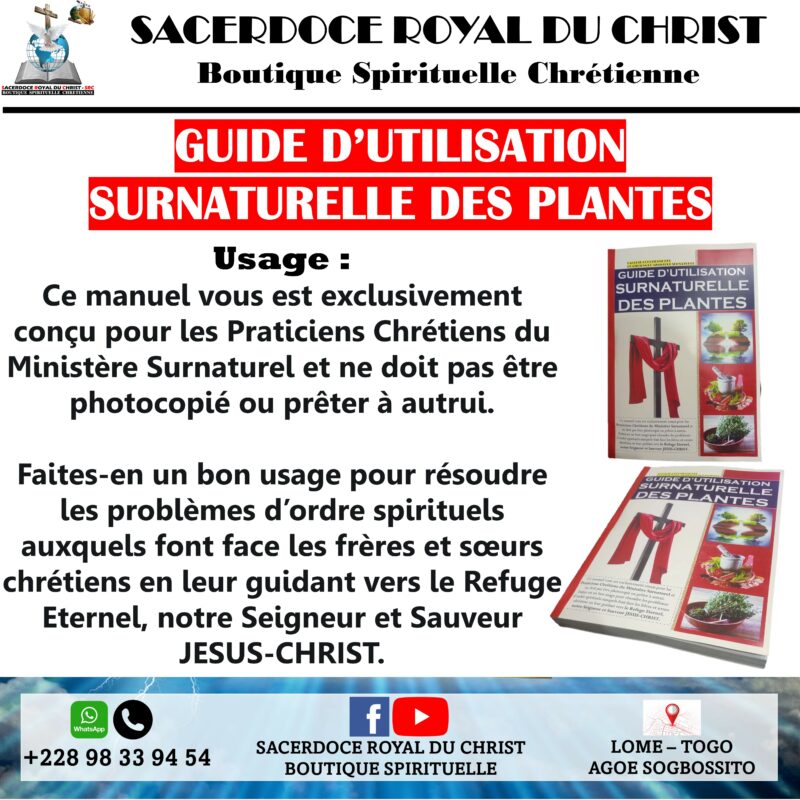 GUIDE D’UTILISATION SURNATURELLE DES PLANTES