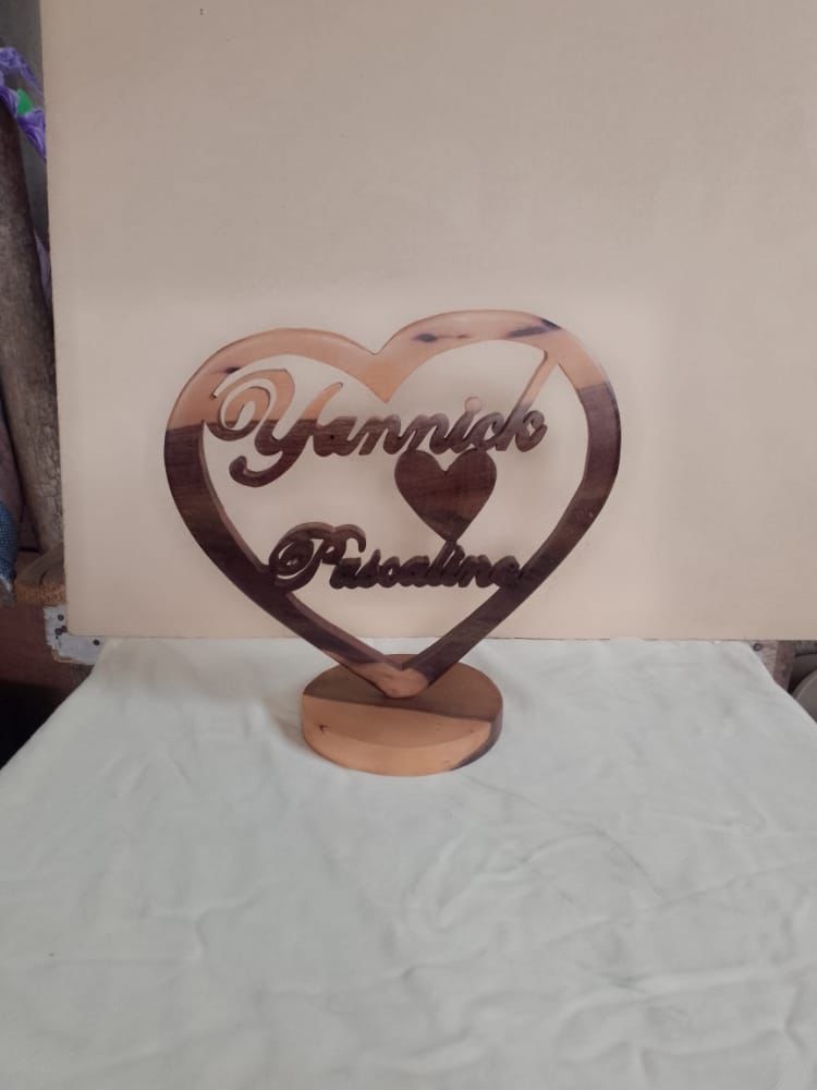 Art d'Anniversaire deux Cœur