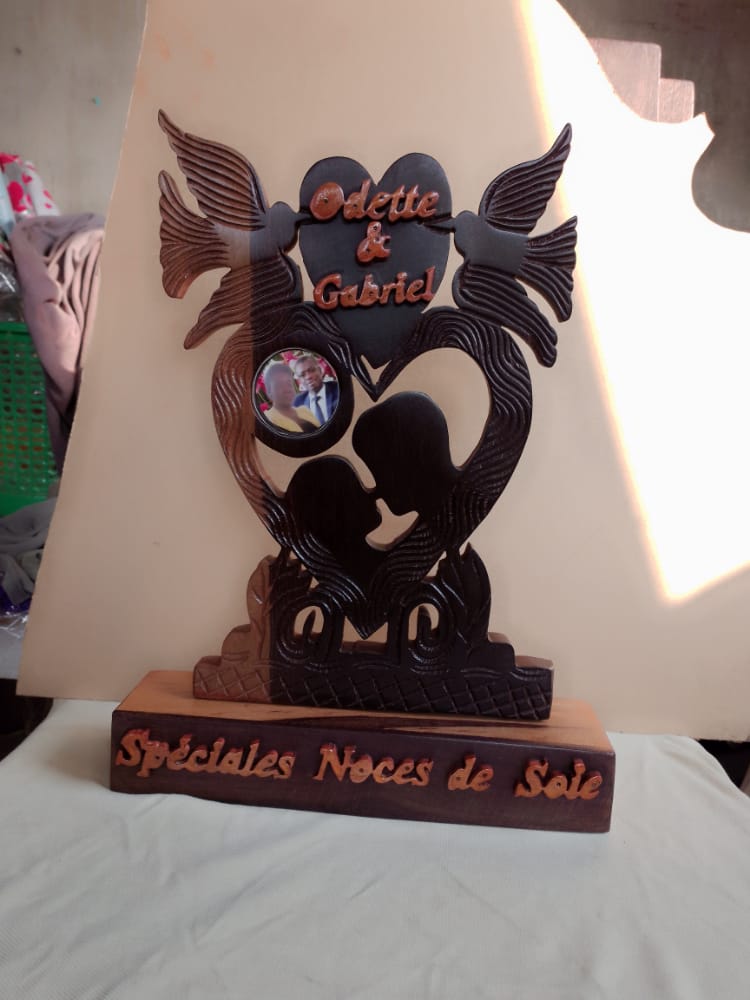 Art Coeur Montre avec Photo