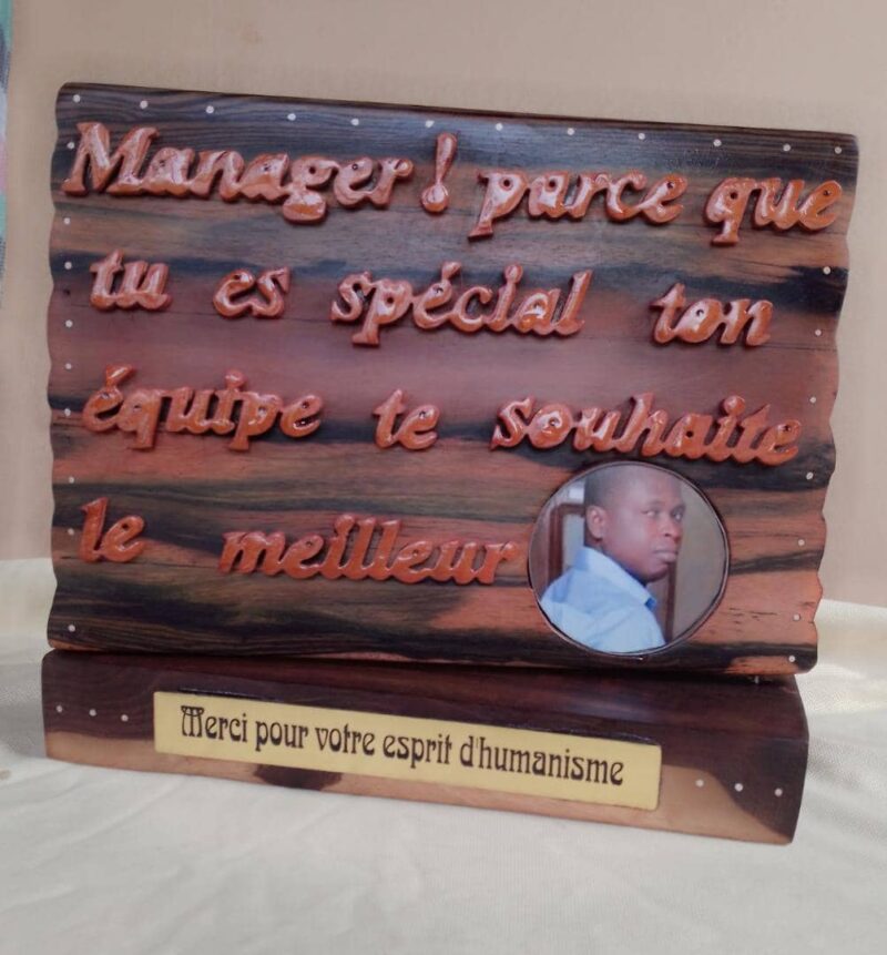 Cadeau d'Anniversaire Tableau Carré avec Photo