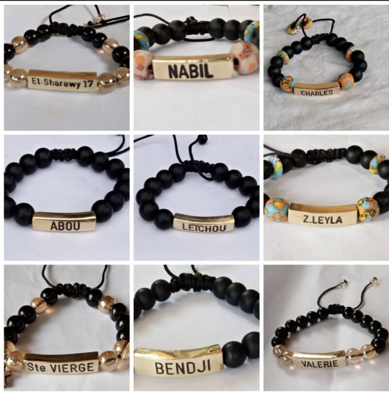 BRACELET DE PERLES AUTHENTIQUE