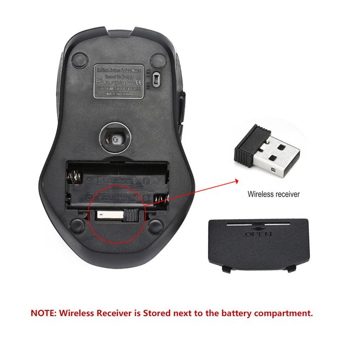 Souris Sans Fil - 2.4GHz – Image 4