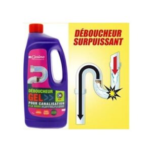 DEBOUCHEUR LIQUIDE POUR CANALISATION A LA SOUDE 1L