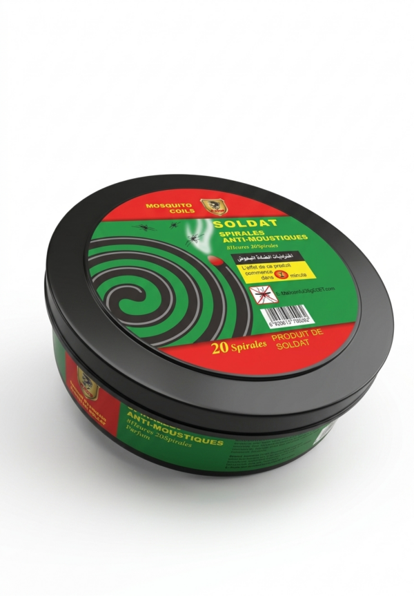 INSECTICIDE RAD SOLDAT 20 SPIRALES