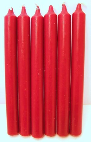 BRIGHT CANDLE BOUGIE ROUGE