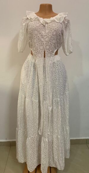 Robe de sortie blanche