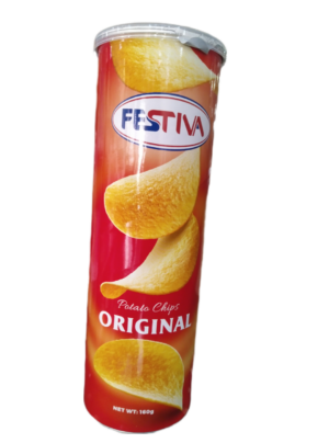 POTATO CHIPS ORIGINAL FESTIVA 160G