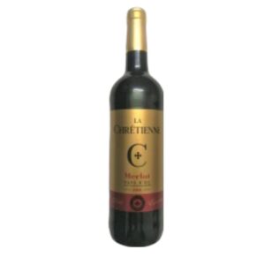 LA CHRETIENNE ROUGE BORDEAUX 2018