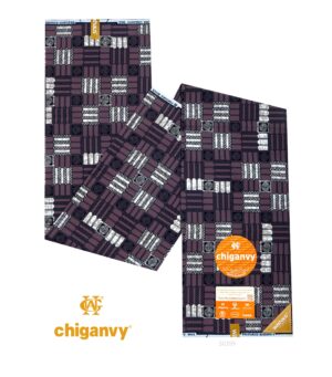 CHIGANVY 100% COTON  QUADRILLAGE
