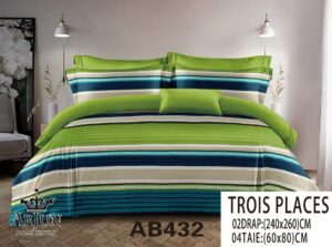 DRAPS 3 PLACES EMERAUDE