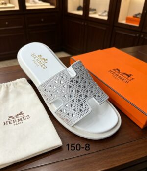 SANDALE ORAN HERMES AJOUREE EN CARTON