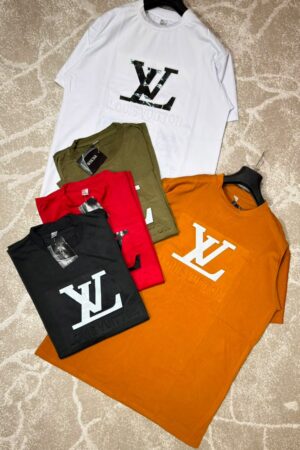 T-SHIRT OVERSIZE COL ROND LOGO LOUIS VUITTON