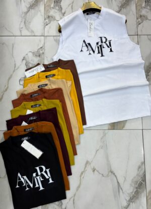 DEBARDEUR LOGO AMIRI COUPE DROITE