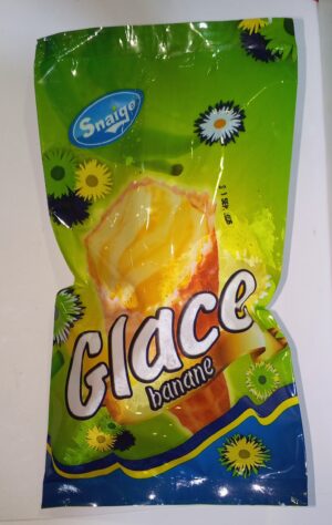 GLACE CORNET SNAIGE BANANE