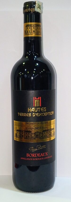 HAUTES TERRES D'EXCEPTION BORDEAUX ROUGE