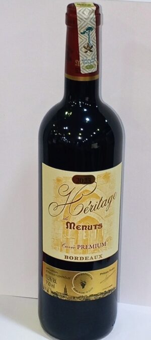HERITAGE DE MENUTS BORDEAUX PREMIUM GRANDE CUVEE 2023