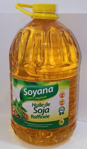 HUILE DE SOJA RAFFINEE SOYANA 5L