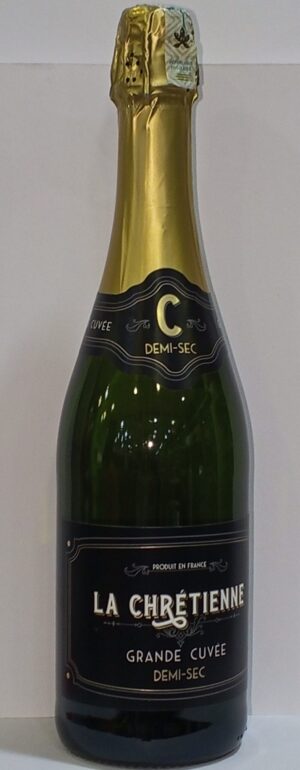 LA CHRETIENNE GRANDE CUIVEE DEMI-SEC 750ML