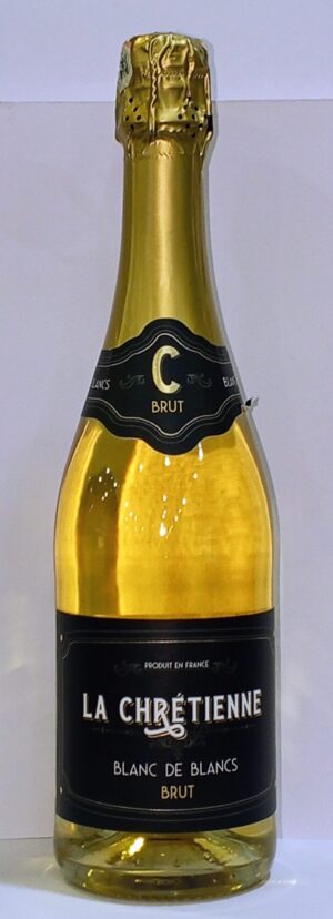 LA CHRETIENNE GRANDE CUIVEE BLANC DE BLANCS BRUT 750ML