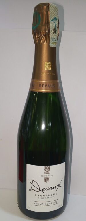 CHAMPAGNE DEVAUX CREME DE CUVEE 1/2 SEC