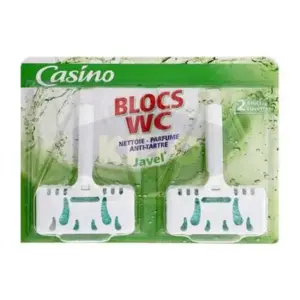 2 BLOCS WC JAVEL 2*38G CASINO